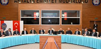 Cumhurbaşkanlığı Bisiklet Turu öncesi Antalya'da koordinasyon toplantısı yapıldı