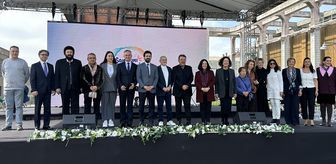 Denizbank Uluslararası İstanbul Çocuk ve Gençlik Sanat Bienali'nin açılışı Müze Gazhane'de yapıldı