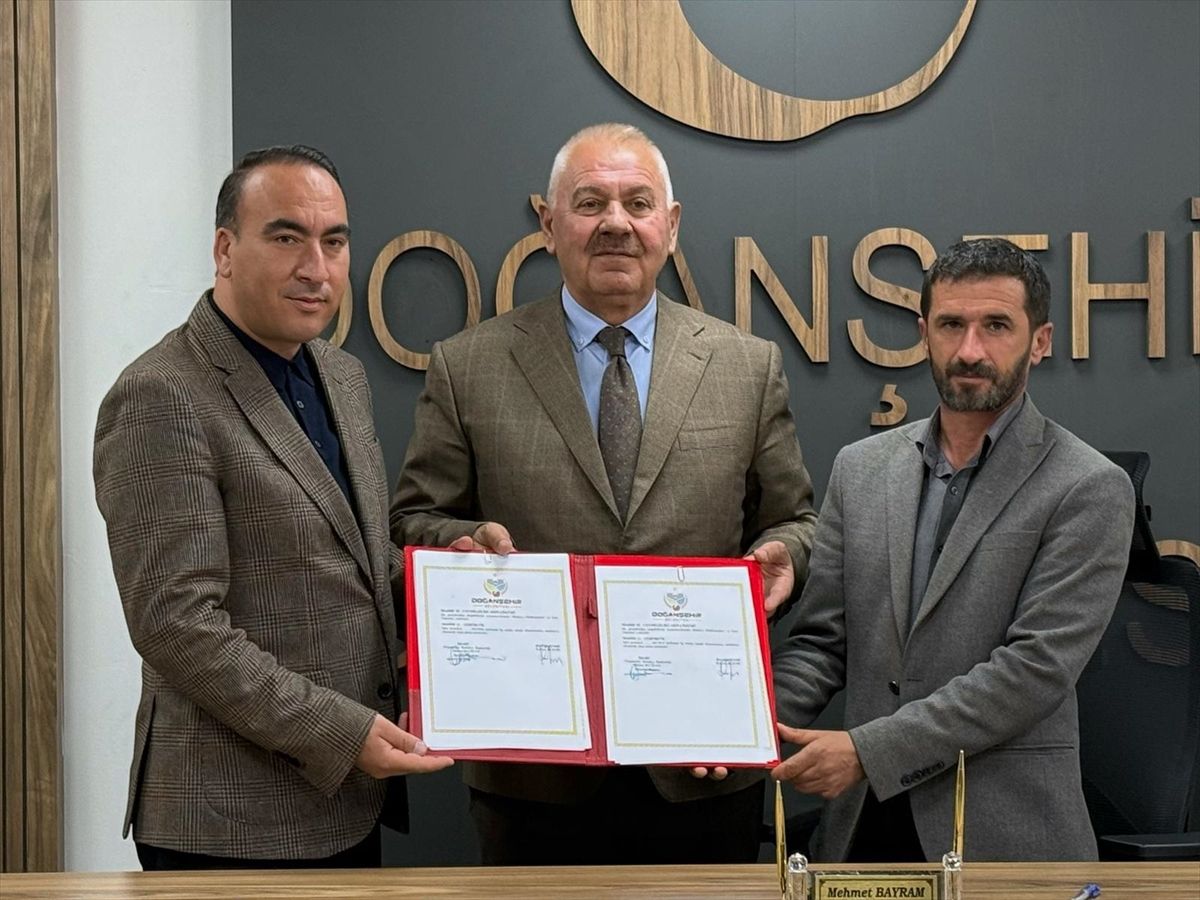 Doğanşehir'de Merhum Ahmet Budak Taziye Evi için protokol imzalandı