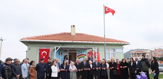 Edirne'de Türk Kadınlar Birliğince yenilenen ana sınıfı açıldı