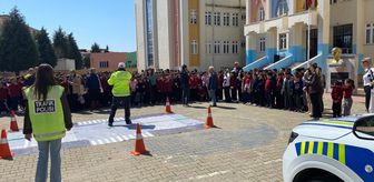 Uzunköprü'de Trafik Eğitimi Devam Ediyor