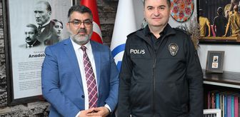 Edirne Emniyet Müdürü Ayhan, AA Edirne Bölge Müdürlüğünü ziyaret etti