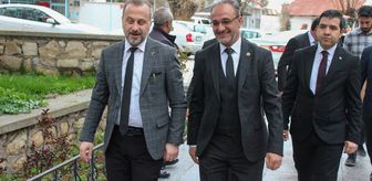 Elazığ Milli Eğitim Müdürü Şahin, Ağın Belediye Başkan Çakar'ı ziyaret etti