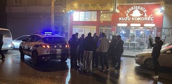 Eskişehir'de kavga anonsuna gelen polislere sürpriz kutlama yapıldı