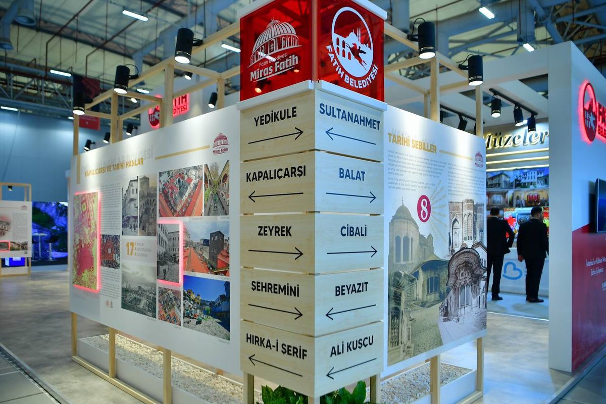 Fatih Belediyesi, 9'uncu Heritage İstanbul Fuarı'nda yer aldı