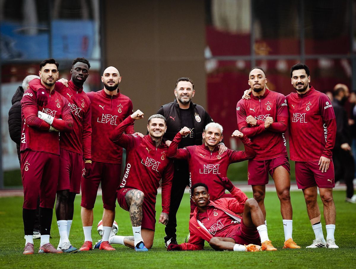 Galatasaray, Trabzonspor maçı hazırlıklarına devam ediyor
