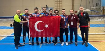 Golbolde Nilüfer Görme Engelliler Spor Kulübü'nün Şampiyonlar Ligini 2. tamamladı