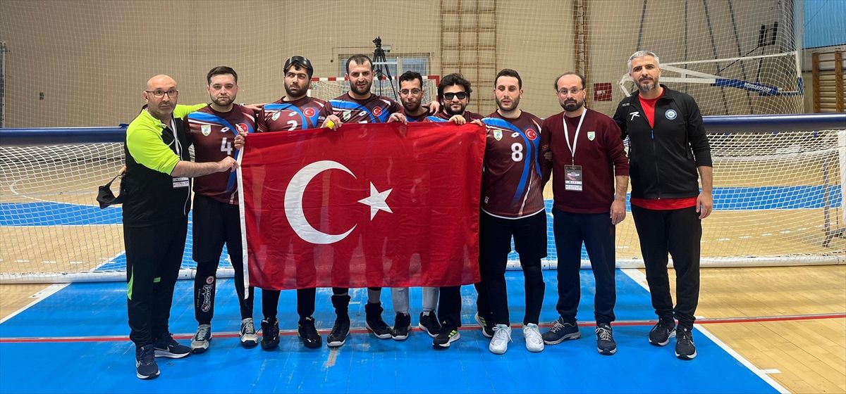 Golbolde Nilüfer Görme Engelliler Spor Kulübü'nün Şampiyonlar Ligini 2. tamamladı