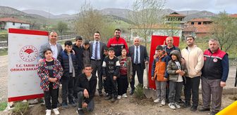 Göynücek'te Otizm Farkındalık Günü ve Orman Haftası kapsamında fidan dikim etkinliği yapıldı