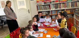 Güdül Kaymakamı Akar'dan kütüphane ziyareti