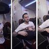 Hakan Çalhanoğlu ve takım arkadaşları, ''Bir oluruz yolunda'' şarkısıyla coştu