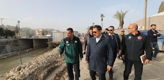 Hatay'dan geçen Asi Nehri'nde ıslah çalışmaları sürüyor