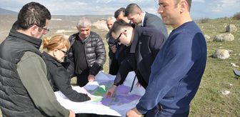 Havza OSB'de savunma sanayi yatırımı için saha incelemesi