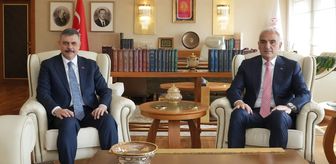 İçişleri Bakanı Çiftçi, Kültür ve Turizm Bakanı Ersoy ile görüştü
