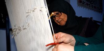 Isparta'da halı dokumacılığıyla geçen 66 yıllık ömür