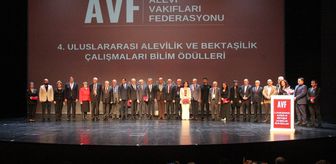 İstanbul'da 4. Uluslararası Alevilik ve Bektaşilik Çalışmaları Bilim Ödülleri Töreni düzenlendi