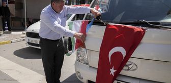 İstanbul'da İran'a destek konvoyu düzenlendi