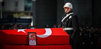 İstanbul'da trafik kazasında şehit olan polis Seçkin Yalçın için tören düzenlendi