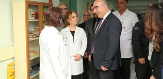 İzmir İl Sağlık Müdürü Ayhan Kul Hastanede İncelemelerde Bulundu