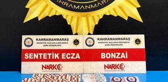 Kahramanmaraş'ta uyuşturucu operasyonunda 1 zanlı tutuklandı