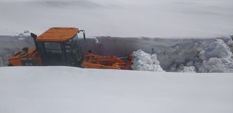 Kar nedeniyle kapanan Kağızman-Ağrı kara yolu ulaşıma açıldı