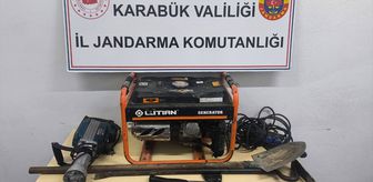 Karabük'te kaçak kazı operasyonunda 6 şüpheli yakalandı