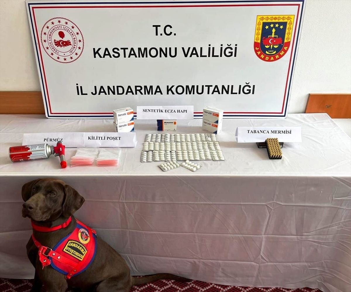 Kastamonu'da uyuşturucu operasyonunda 1 kişi tutuklandı