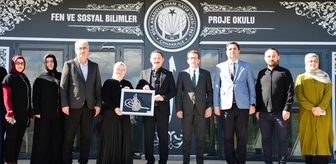 Kaymakam Kayabaşı'ndan Biga Anadolu İmam Hatip Lisesine ziyaret