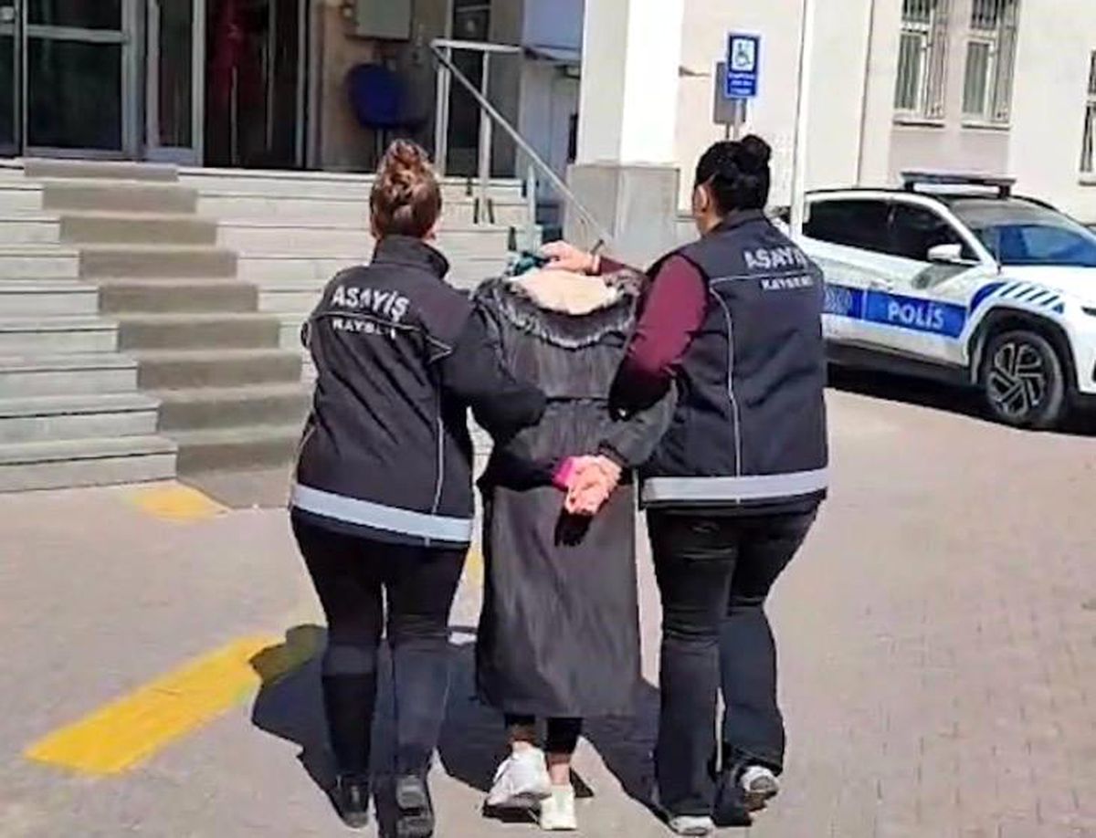 Kayseri'de 15 yıl kesinleşmiş hapis cezası bulunan kadın yakalandı