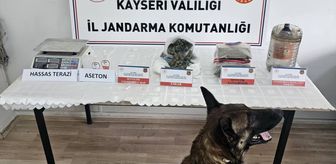 Kayseri'de düzenlenen uyuşturucu operasyonunda 2 şüpheli yakalandı