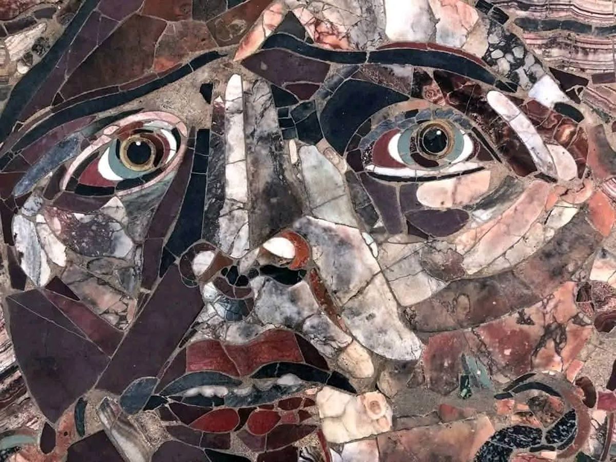Kışın üzeri kapatılan Medusa mozaiği ziyarete açıldı