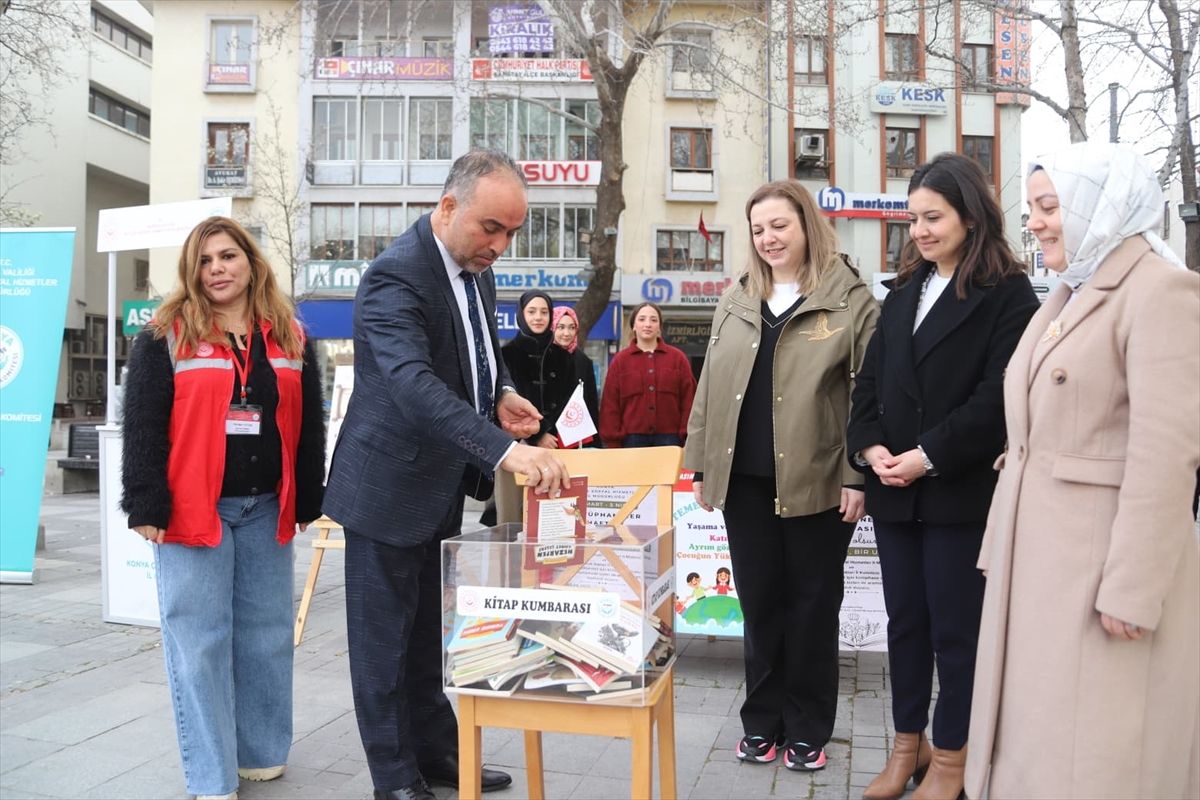 Konya'da 'Bir Kitap Bir Umut' projesiyle çocuk evlerine kütüphane kuruluyor