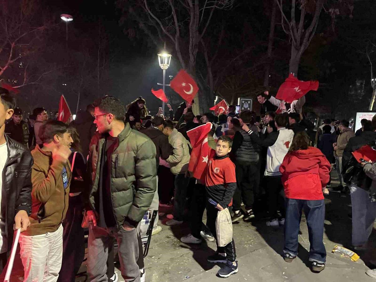 Konya'da Dünya Kupası sevinci