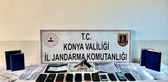 Konya'da tefecilik operasyonunda 12 zanlı yakalandı