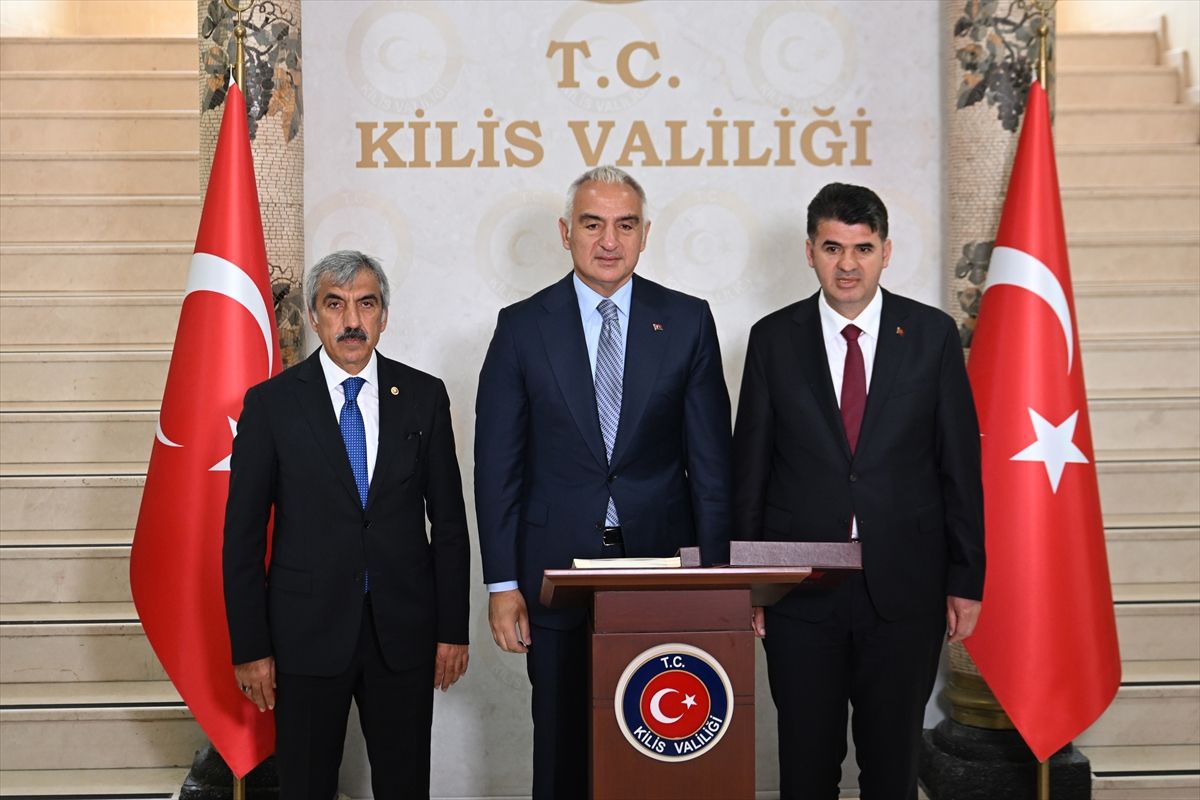 Kültür ve Turizm Bakanı Ersoy, Kilis Valiliği ziyaretinde konuştu Açıklaması
