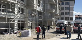 Kütahya'da inşaattan düşen 2 işçi ağır yaralandı