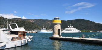 Lüks yat 'A+' Marmaris'te