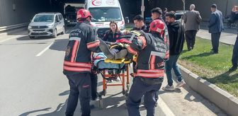 Malatya'da iki otomobilin çarpıştığı kazada 2 kişi yaralandı