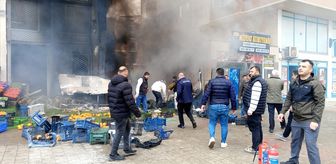 Mardin'de iş yerinde çıkan yangın söndürüldü