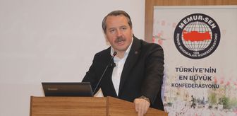 Memur-Sen Genel Başkanı Ali Yalçın, Çankırı'da konuştu Açıklaması