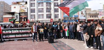 Mescid-i Aksa'nın kapalı tutulması ve İsrail'in çıkardığı idam yasası Kilis'te protesto edildi