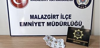 Muş'ta uyuşturucu operasyonunda bir şüpheli tutuklandı