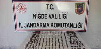 Niğde'de tarihi eser niteliğinde 190 sikke ve 100 obje ele geçirildi