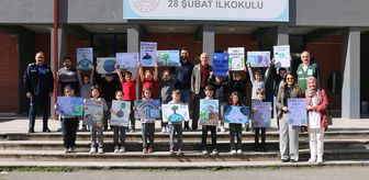 Of'ta 'Harezmi Eğitim Modeli'ni örnek alan öğrenciler çevre temizliği çalışmalarını sürdürdü