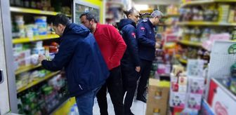 Ordu'da bir markette son kullanma tarihi geçmiş gıda ürünleri ele geçirildi