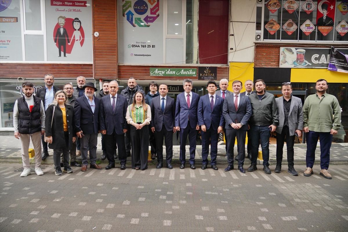 Ordu Valisi Erol, Fatsa'da gazetecilerle bir araya geldi