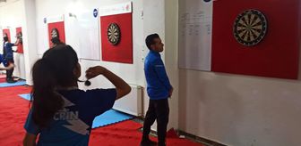 Osmaniye'de Okul Sporları Dart Yıldız ve Gençler Grup Birinciliği müsabakaları başladı