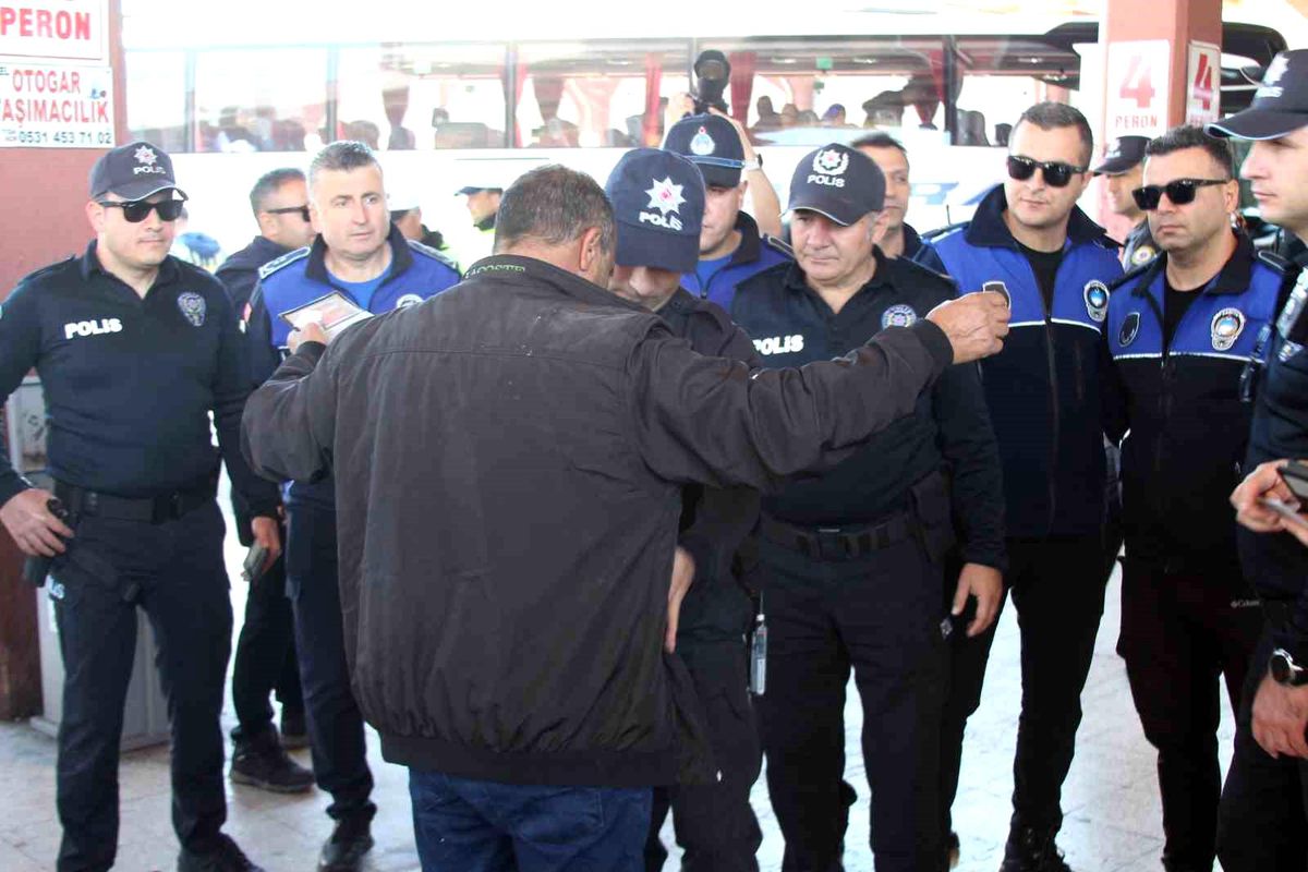 Otogarda kapsamlı denetim: '28 yıldır ilk kez bu kadar rahatız'