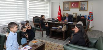 Özel eğitim öğrencilerinden Bafra Belediye Başkanı Kılıç'a ziyaret