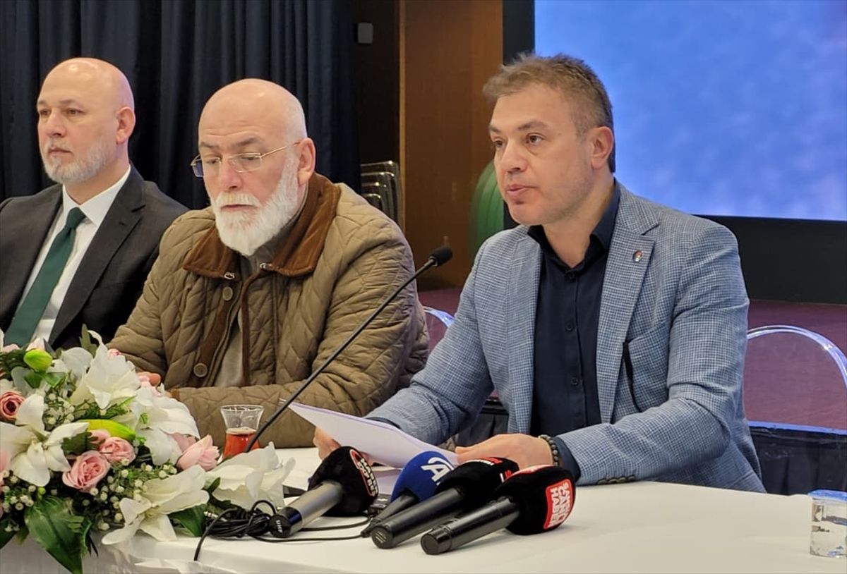 Samsun'da "Küresel Sumud Filosu"na destek açıklaması yapıldı